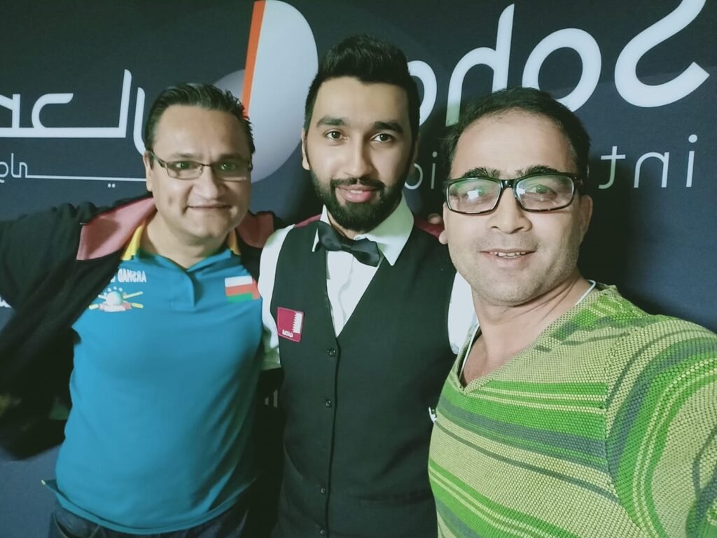 AQ Snooker coaching session